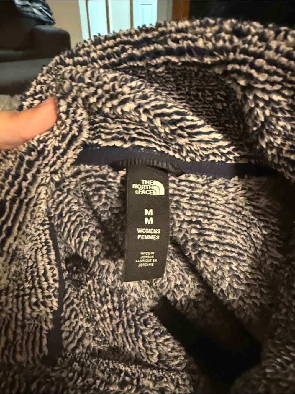 THE NORTH FACE fleece full zip gorpcore outdoor hiking athletic jacket M - Picture 2 of 3